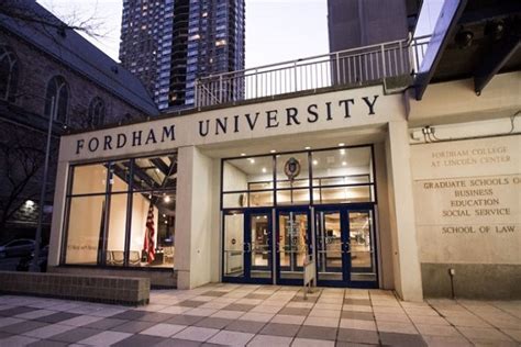 fordham business school acceptance rate