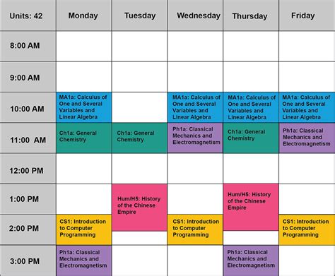 fordham law course schedule