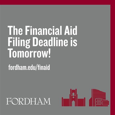fordham rd deadline