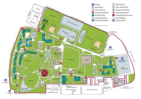 fordham university campus map