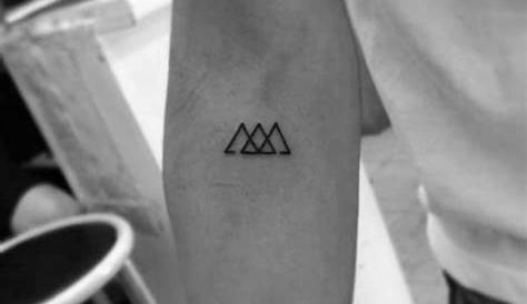 Forearm Small Triangle Tattoo 50 Geometric s For Men Manly Shape Ink Ideas