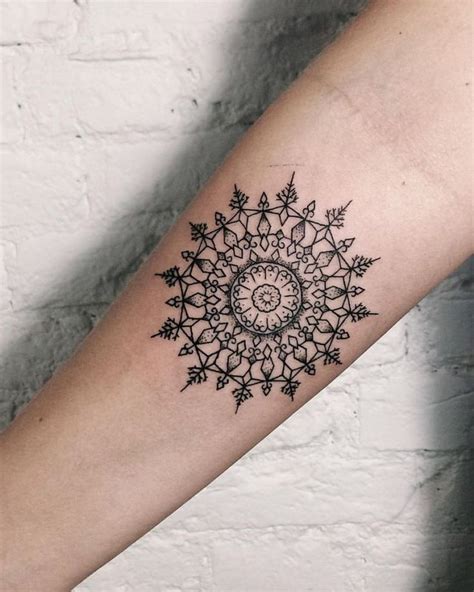 Forearm Mandala Tattoos