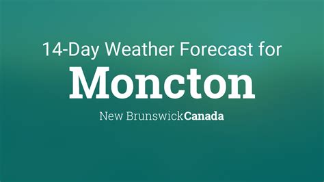 forecast for moncton nb