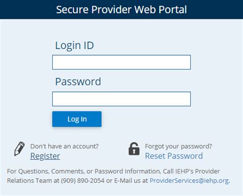 foreign benefit services provider portal