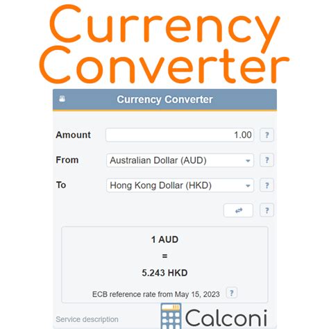 foreign currency conversion calculator