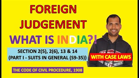 foreign judgement under cpc
