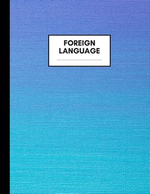 Foreign Language Notebook