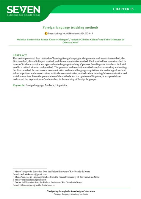 Foreign Language Teaching Methods Pdf