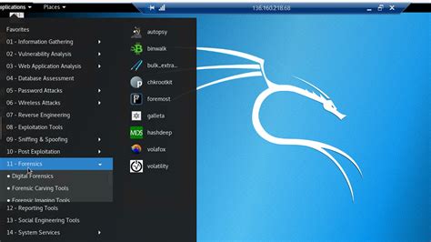 forensic analysis tools kali linux