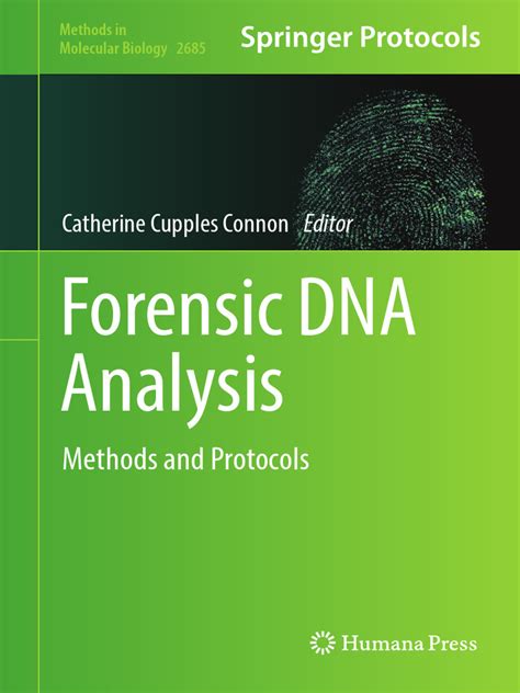 forensic dna analysis methods and protocols