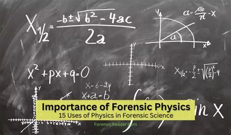 forensic science need physics