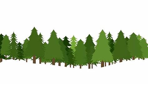 Forestline SVG Cut Files, Forest line SVG Instant Download | PremiumSVG