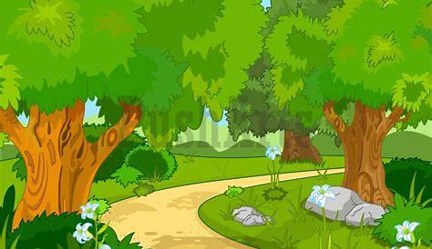 Forest Path Vector Art, Icons, and Graphics for Free Download