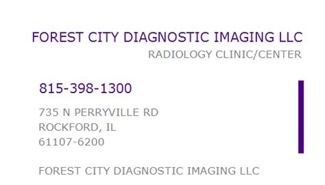 forest city diagnostics rockford illinois npi