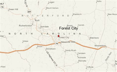 forest city nc location