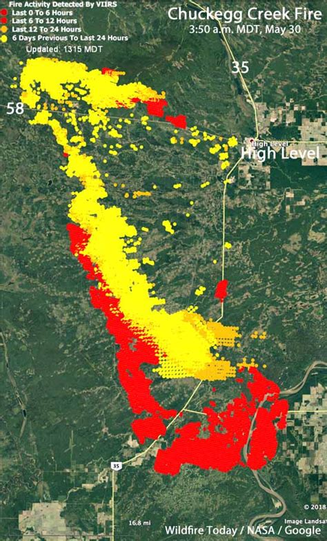 forest fires alberta map history