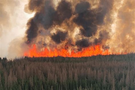 forest fires in western canada