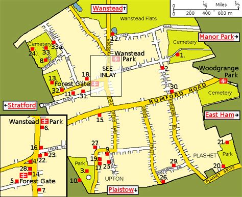 forest gate london map