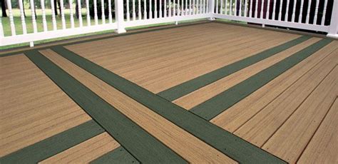 forest green composite decking