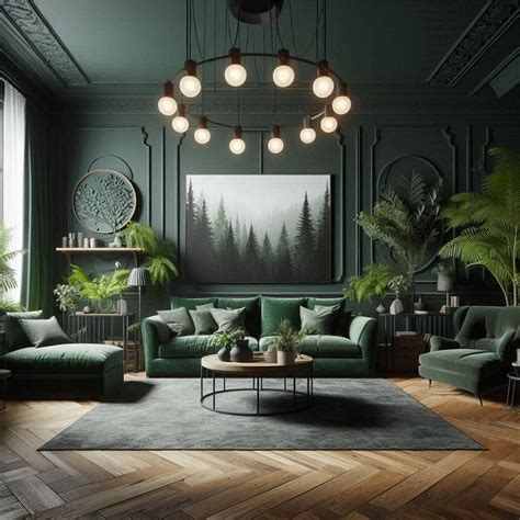 Forest Green Decorating Ideas