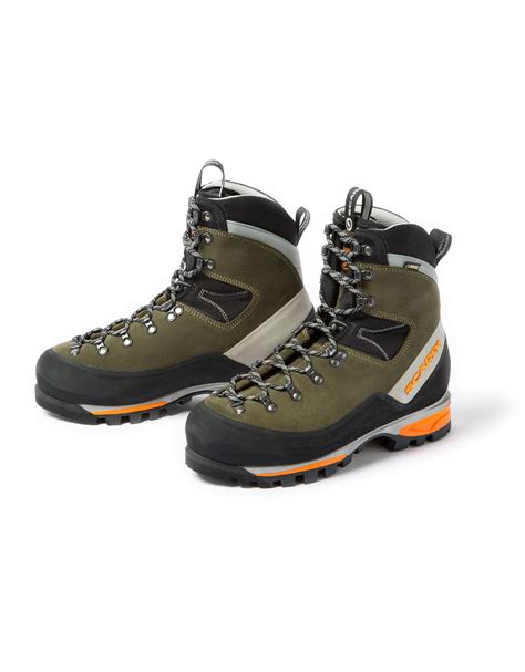 forest green hiking boots