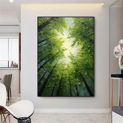 Forest On Canvas