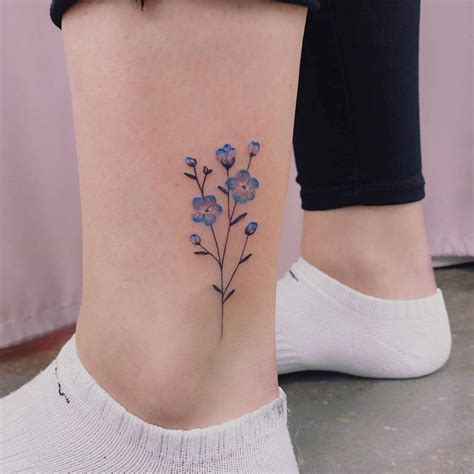 Cool Forget Me Not Tattoo Designs 2023