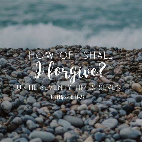 forgive seventy times seven bible verse