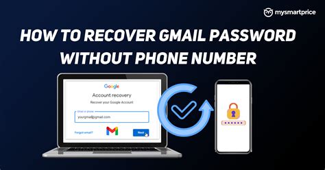 forgot gmail password in mobile without phone number and recovery email