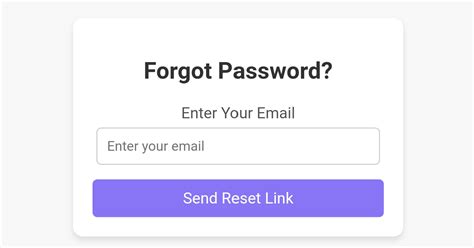 forgot password code in javascript