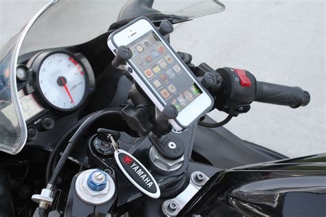 Buy 12mm Motorcycle Fork Stem Yoke Mount with RoadVise Smartphone