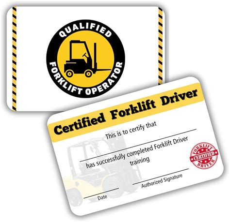 Forklift Card