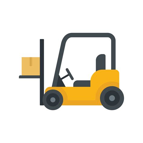 Forklift Icon Vector