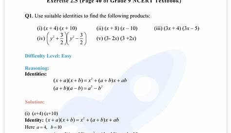 Form 2 Math Chapter 5 | PDF