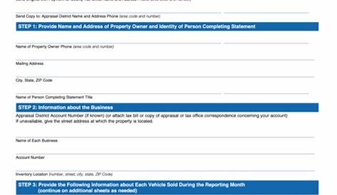 Inventory Tax Form 50 246 ≡ Fill Out Printable PDF Forms Online