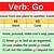 form of the verb go