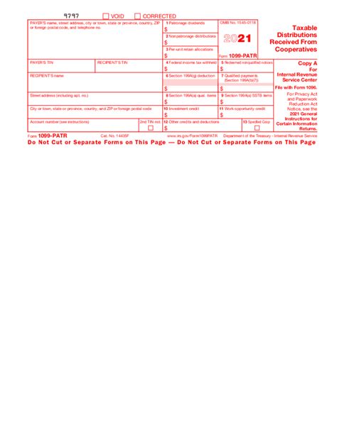 form 1099-patr where to report