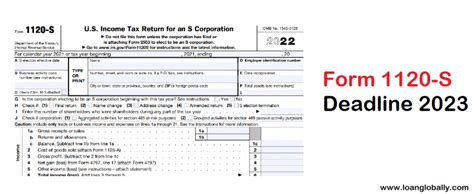 form 1120 extension deadline 2023