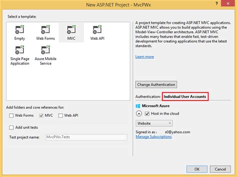 Form Authentication In Mvc 5 Step By Step
