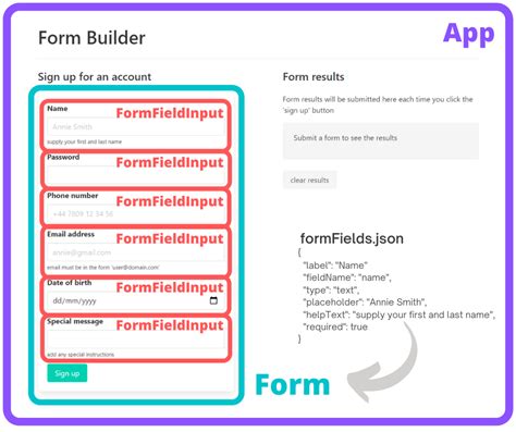Form Builder Example