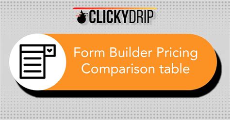 Form Builder Pricing