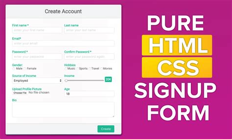 Form Css Html Code