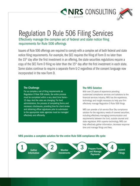 Form D Rule 506
