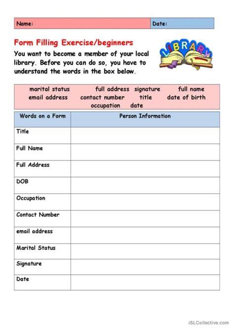 Form Filling