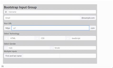 Form Group Bootstrap React