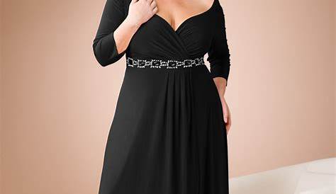 Formal Clothes For Plus Size Ladies Black Lace Cocktail Dresses From The