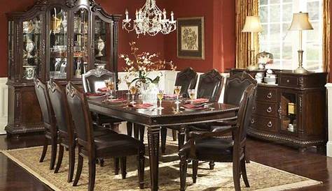 Formal Dining Room Sets Near Me Cromwell Antique Cherry Set From Furniture