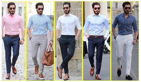 Formal Dress Code Color Combination The Perfect For Men Pant Shirt Combo