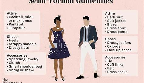 Formal Dress Code Description s 101 A Guide To What s Really