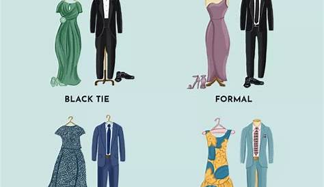 Formal Dress Code Meaning Wedding Guide Marriage Improvement
